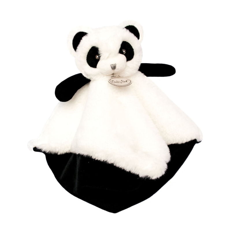  - mon ptit panda baby comforter black 25 cm 